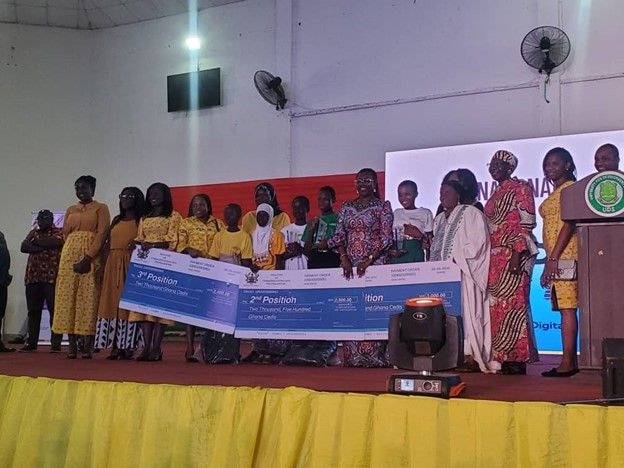 Christiana Awea wins Girl-in -ICT competition in Tamale
