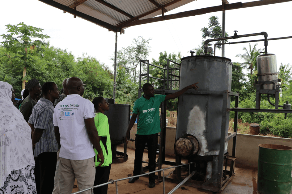 EU supports waste to engine oil firm Tahir Field Recycling