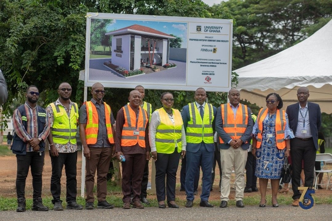 FBNBank partners UoG to cut sod for hotspot comfort zone