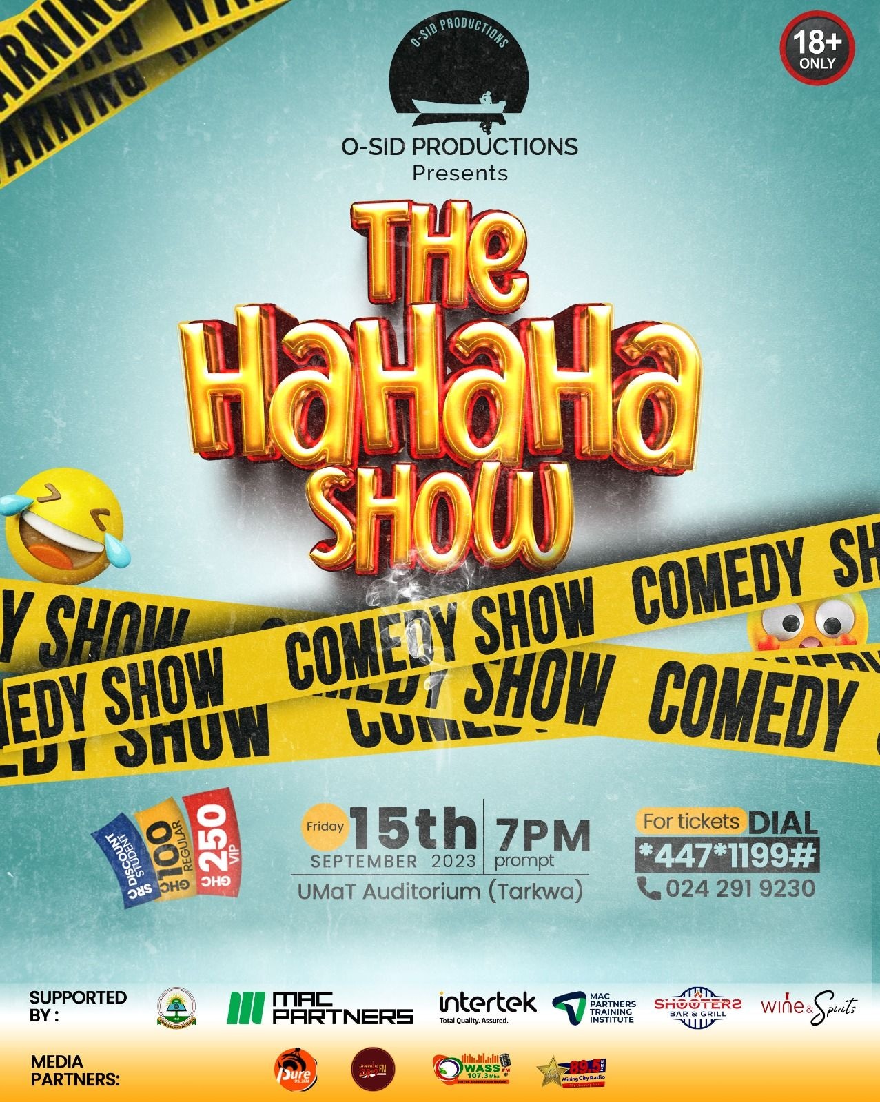 Anticipation builds for 'The Hahaha Show' – a night of suspenseful comedy