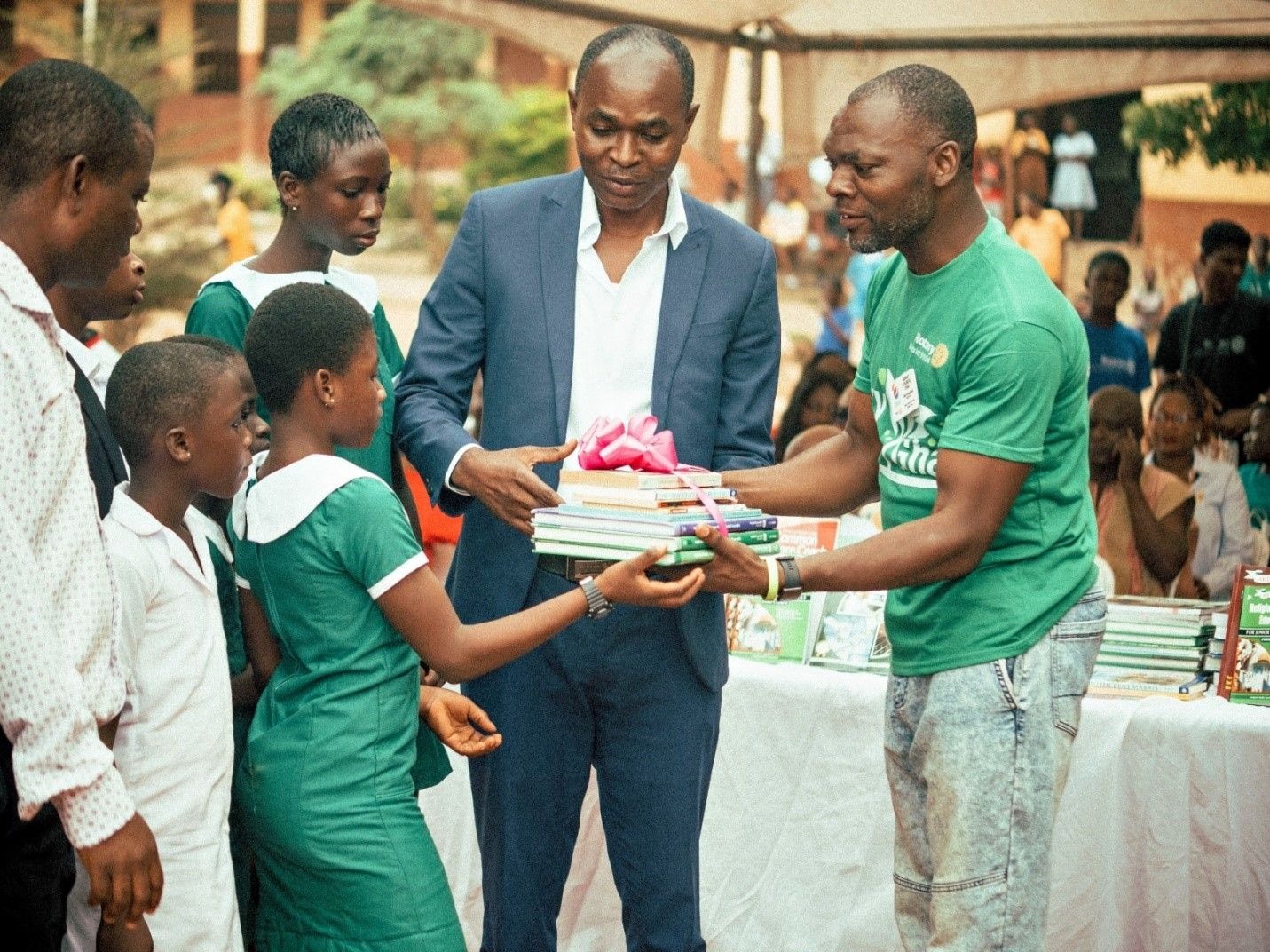 Rotary Club of Accra-Legon, 12 others support Aplaku MA Cluster of Schools