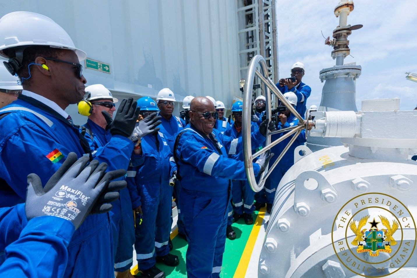 Akufo-Addo inaugurates first oil from Jubilee South East Oil Field project