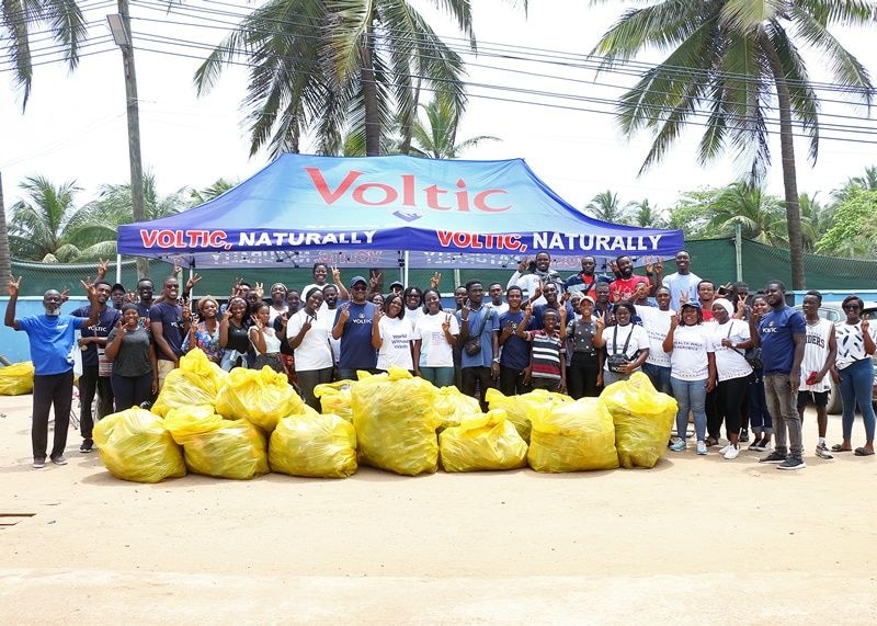 Labadi Beach gets a refresh on World Cleanup Day