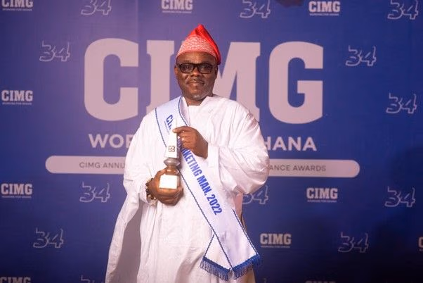 GBFoods’ David Afflu wins CIMG Marketing Man of the Year award