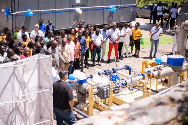 Genser Energy donates gas turbine to Takoradi Technical University