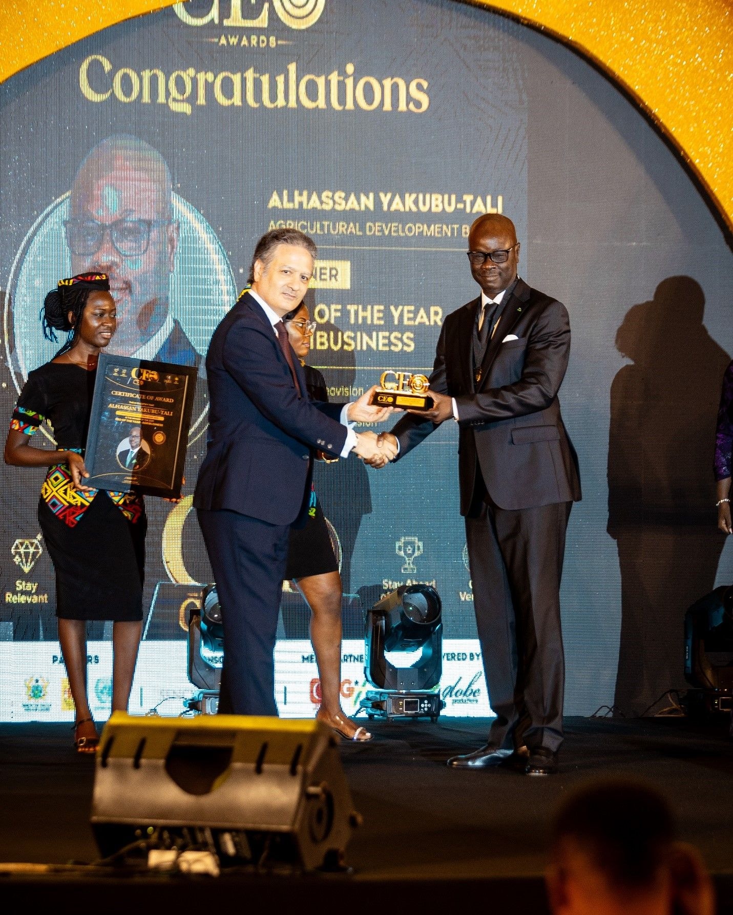 ADB MD bags Agribusiness Financing CEO of the Year award