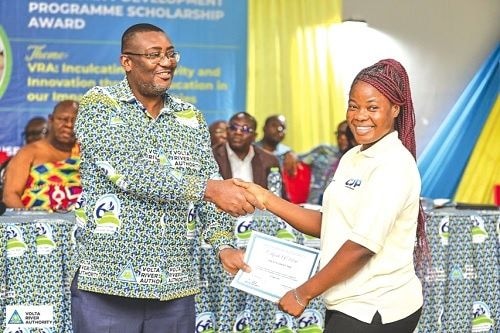 VRA grants GH₵1m scholarships to 60 brilliant but needy students