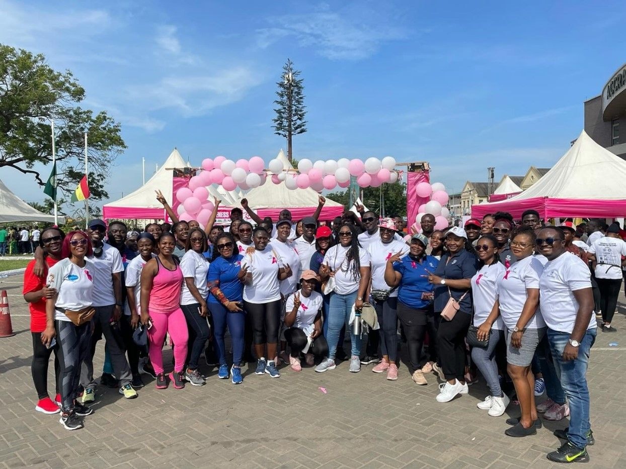 Stanbic and Breast Care International walk for breast cancer awareness
