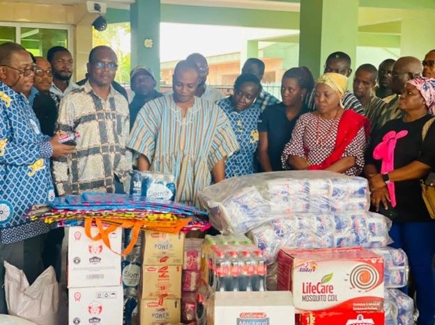 Ghana Institution of Engineering, Institute of Architects and Planners visit Akosombo Dam Spillage