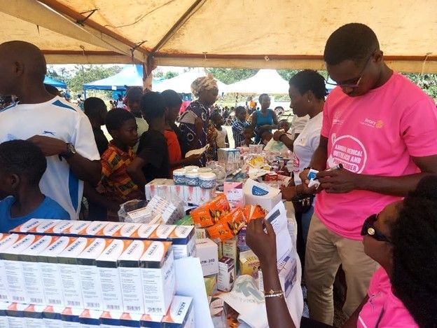 Over 1,700 benefit from free medical outreach by Gold Fields Foundation and Rotary Club