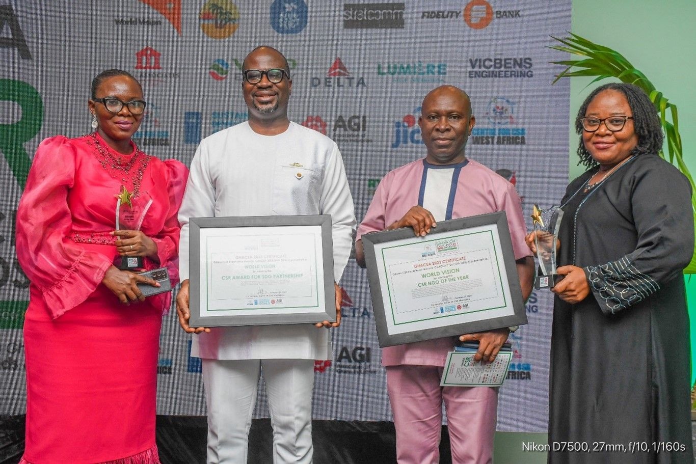 World Vision gets 2023 Best CSR NGO, CSR award for SDGs