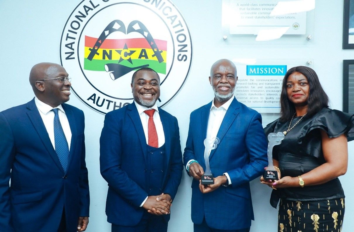 NCA honoured at 8th Africa Digital Economy Awards