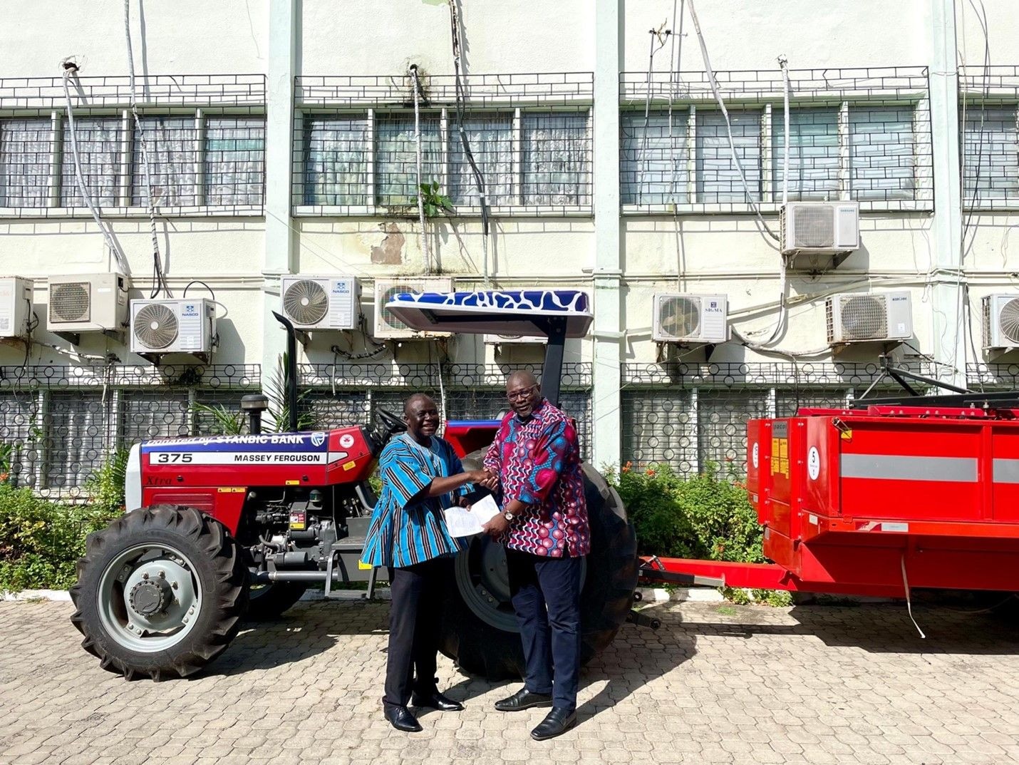 Stanbic Bank donates tractor to MoFA for 39th Farmer’s Day celebration