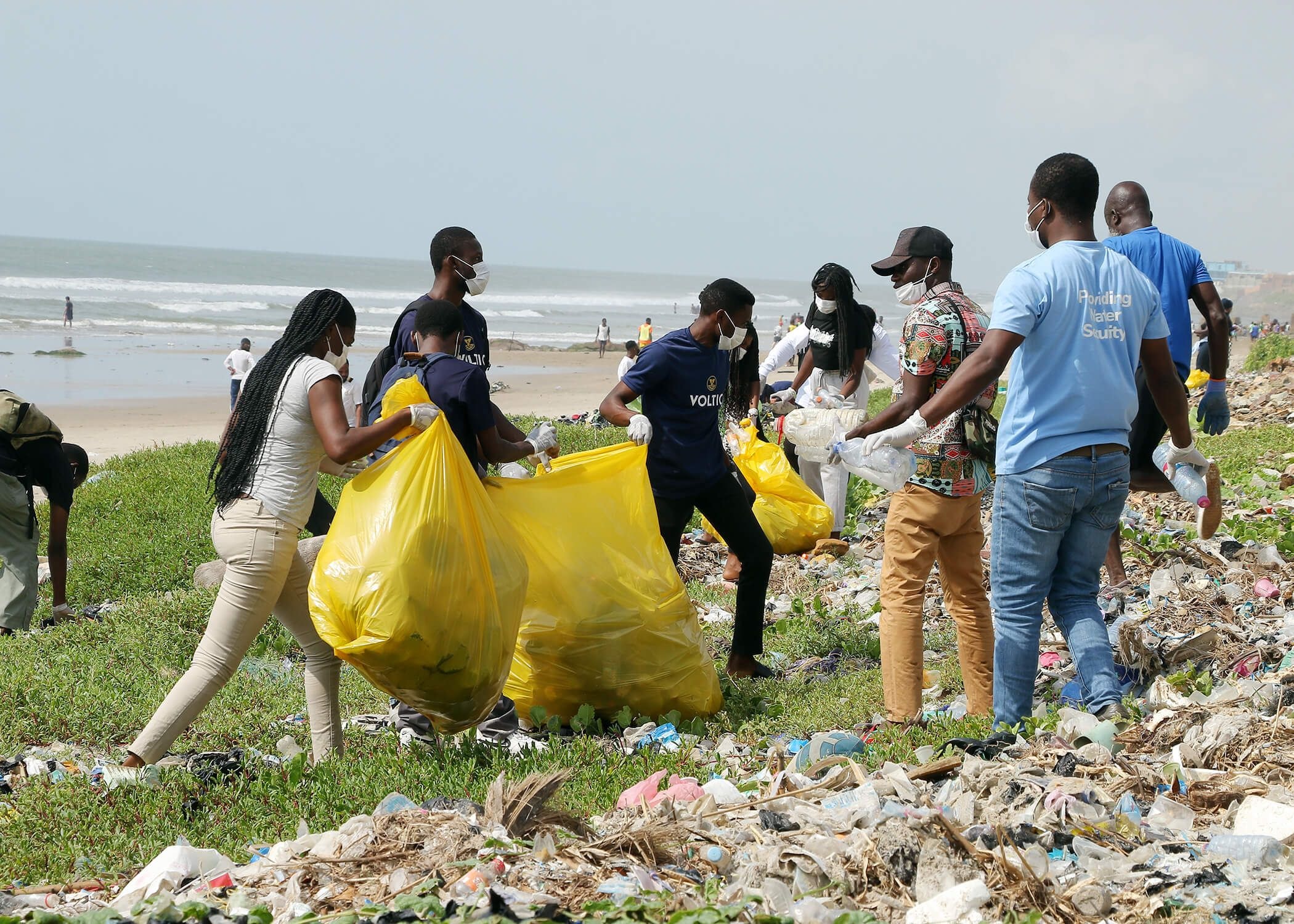 Voltic and LaDMA team up with University of Ghana Plastic Recycling Project to tackle plastic waste