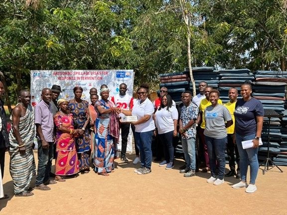 GAB, United Way aid Akosombo Dam spillage disaster victims