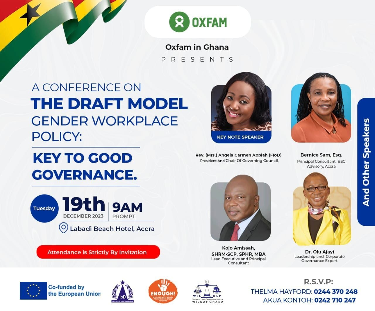 OXFAM holds national conference to eradicate sexual harassment at workplace