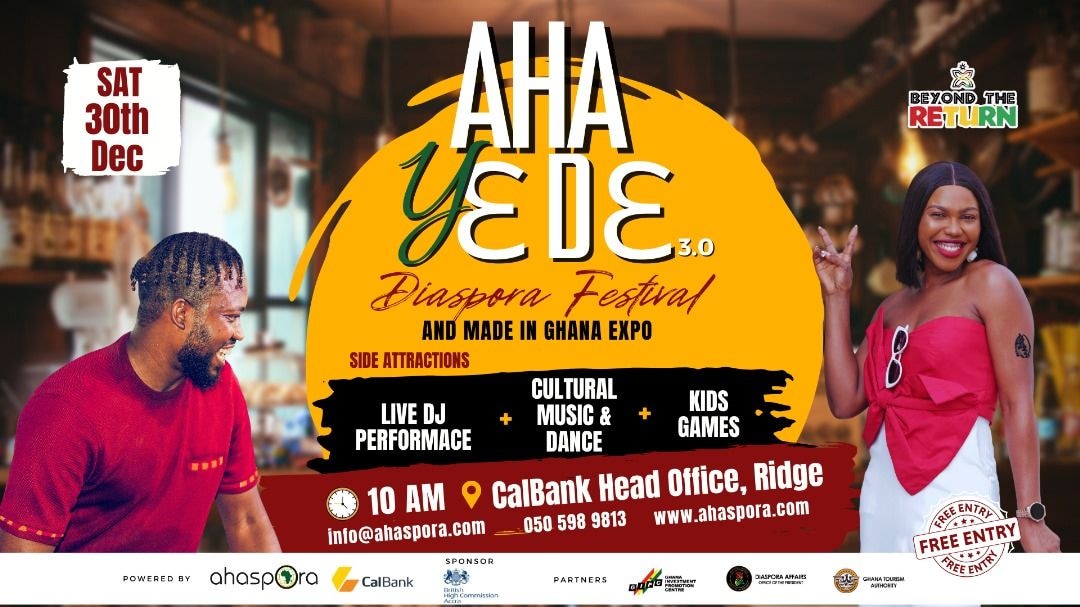 Embrace vibrant fusion of culture, economic empowerment, community impact at Aha Yɛ Dɛ 3.0
