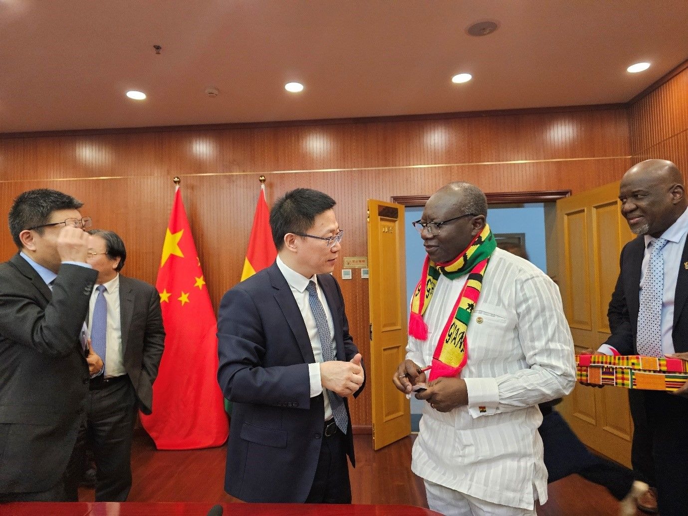 China will support Ghana's sustainable development