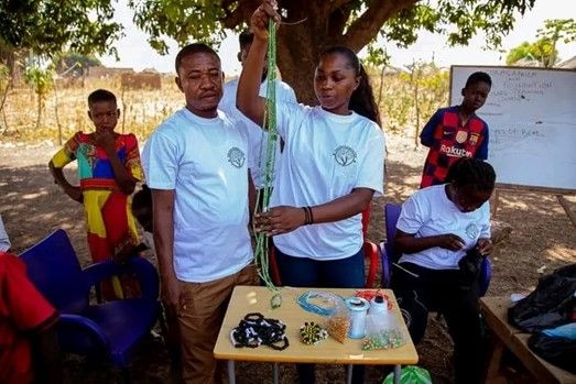 Kalifa Foundation empowers young women in bead making