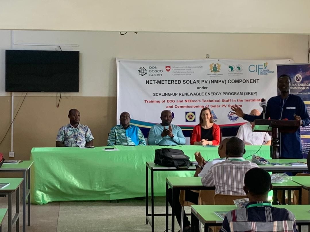 SREP: Training of ECG, NEDCo technical staff on installing Solar PV systems starts