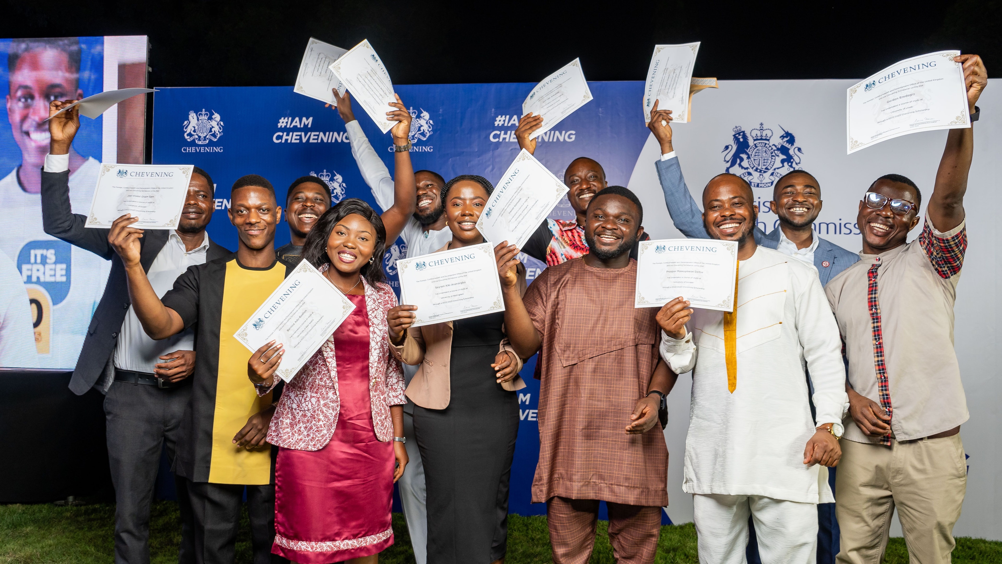 British High Commission welcomes back 2022/2023 Chevening and Commonwealth scholars
