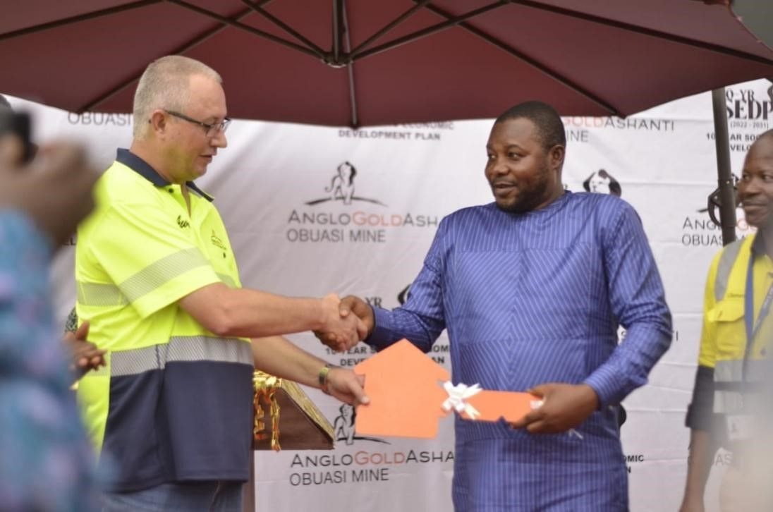 AngloGold Ashanti supports security in Obuasi with GH₵2m police building