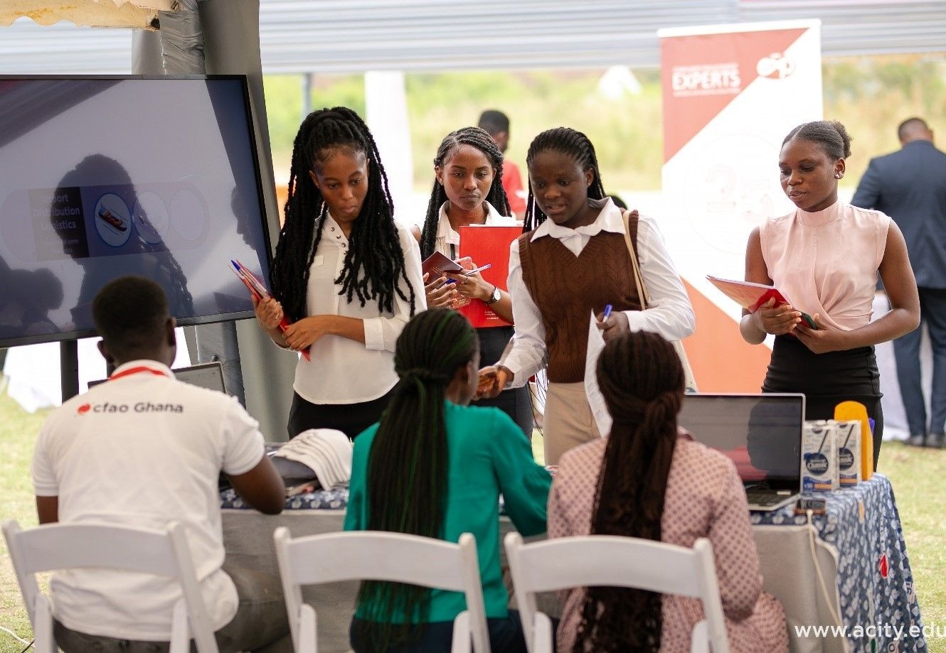 Academic City host top companies for career fair