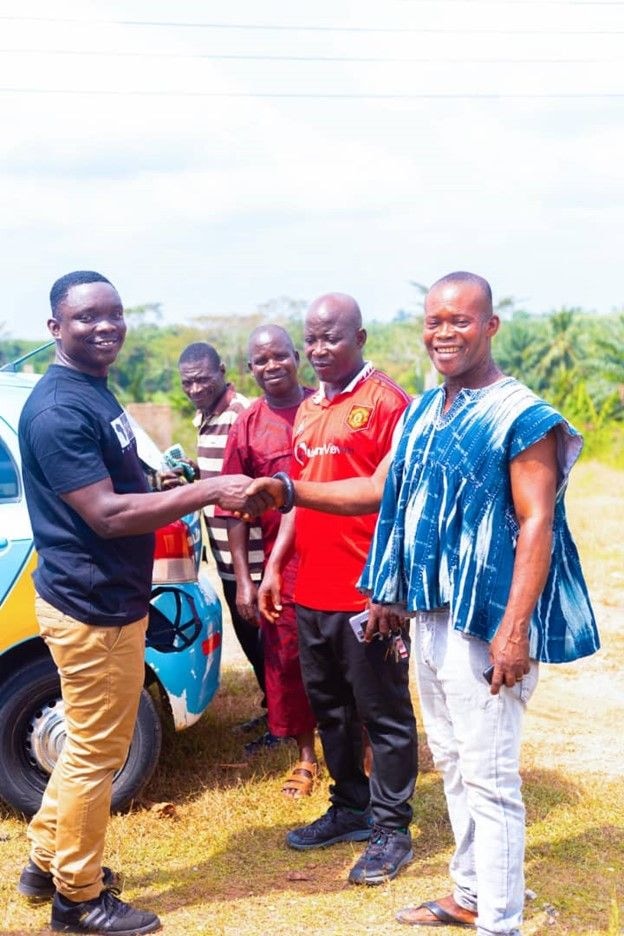 22BET supports the people of Awutu Samsamsu