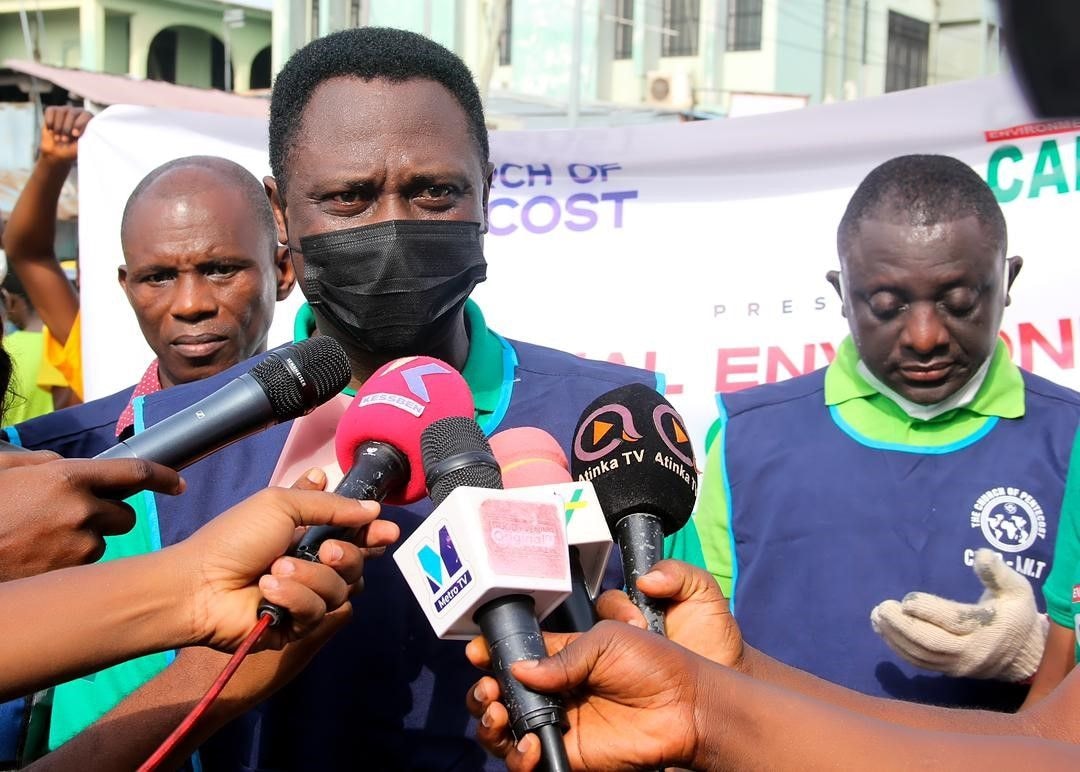 Apostle Nyamekye urges gov’t to consider innovative solutions in addressing plastic menace