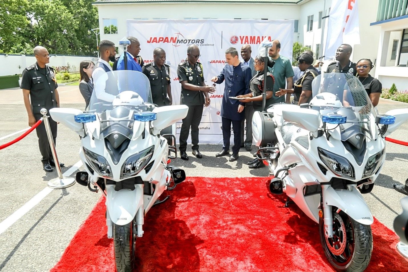 Japan Motors, Lakeside Estate supports Police Service