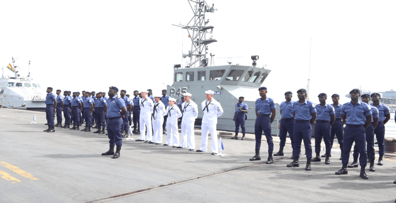 Ghana Navy takes to the “Center of the World” in 2nd edition of exercise sea lion