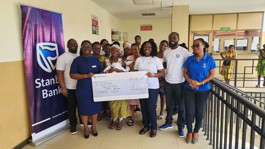 Stanbic employees support LEKMA Hospital Maternity Ward