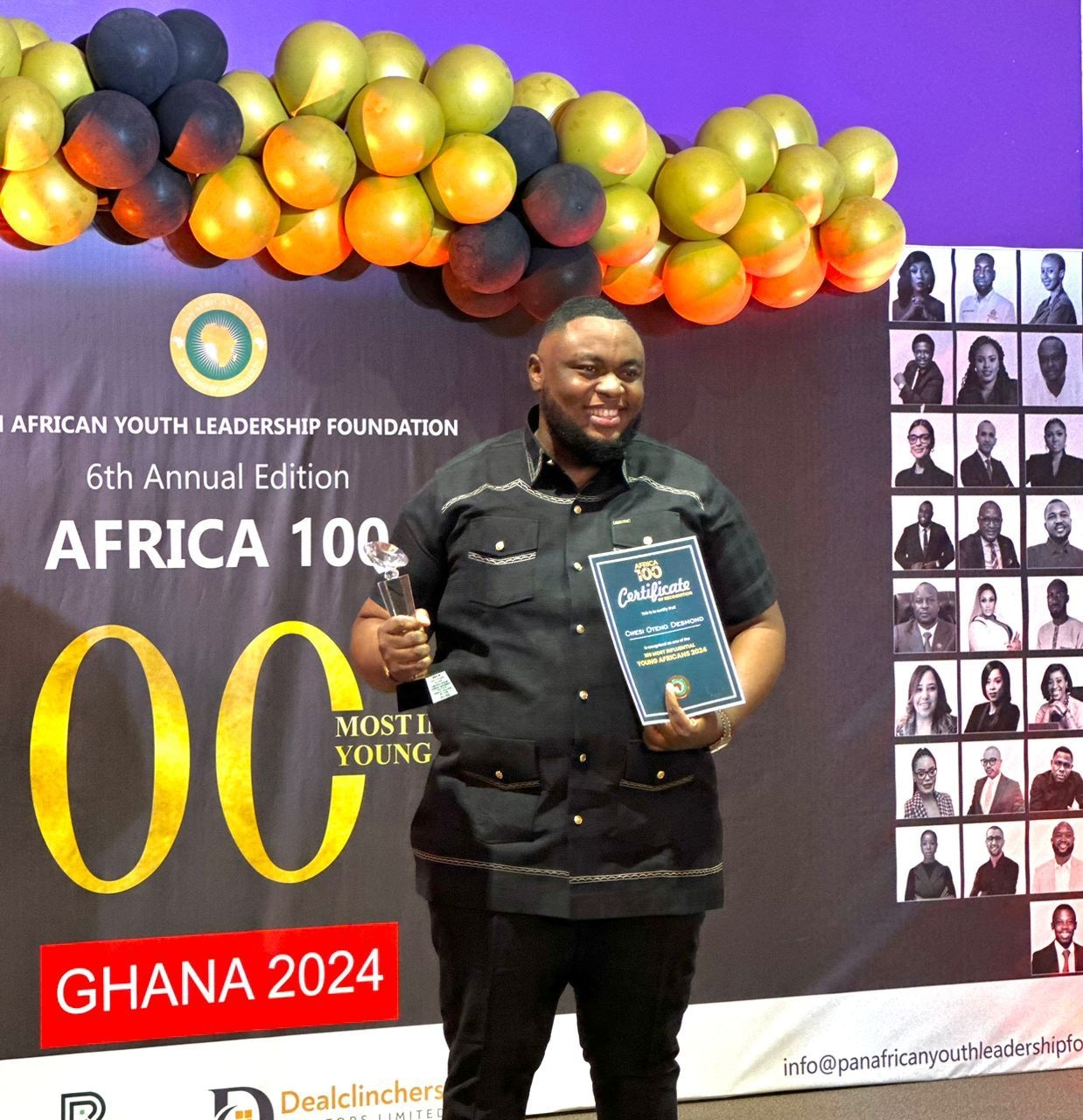 Cwesi Oteng Desmond secures spot among 100 Most Influential Young Africans of 2024