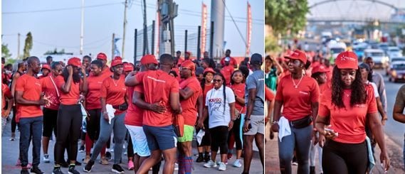 Star Assurance holds health walk