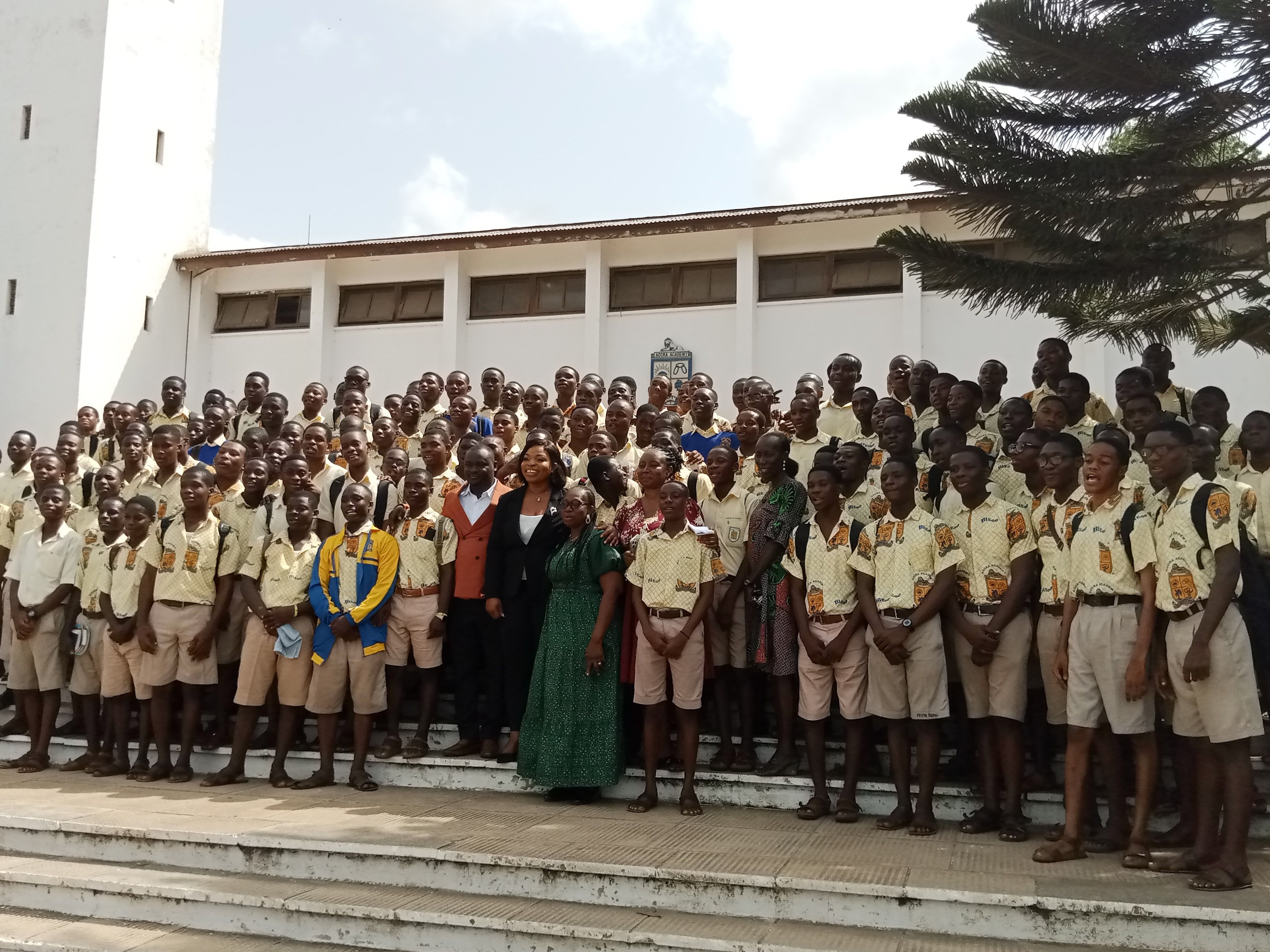 Dr. Aboagye's humble beginnings inspire Accra Academy final year students