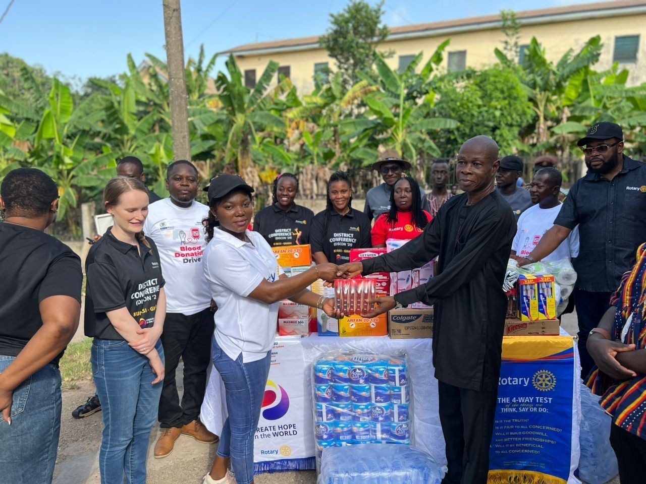 Rotary Club of Tarkwa donates to Tarkwa Prisons
