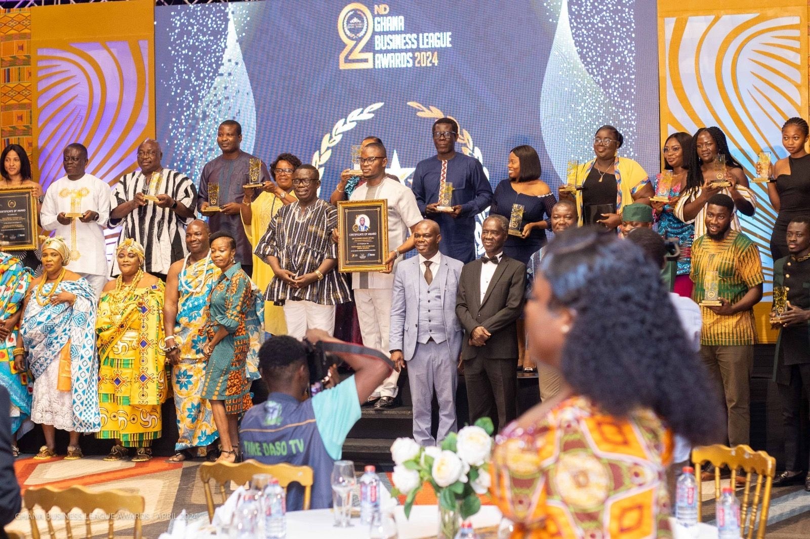 22 Ghanaian Businesses and 5 individuals Honored at the 2nd Ghana Business League Awards 2024