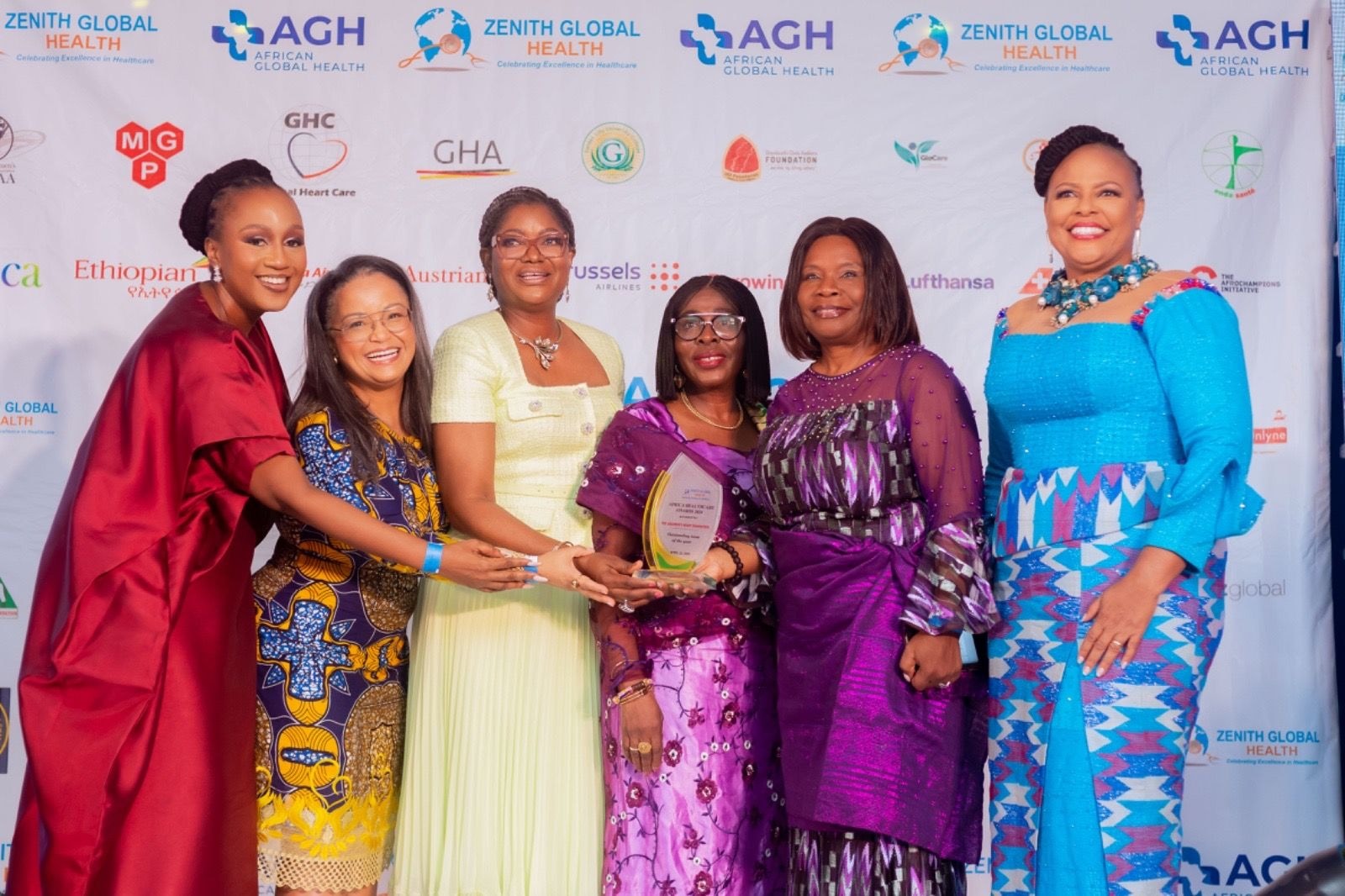 Children's Heart Foundation Ghana Trustees Honored at 2024 Africa Healthcare Awards