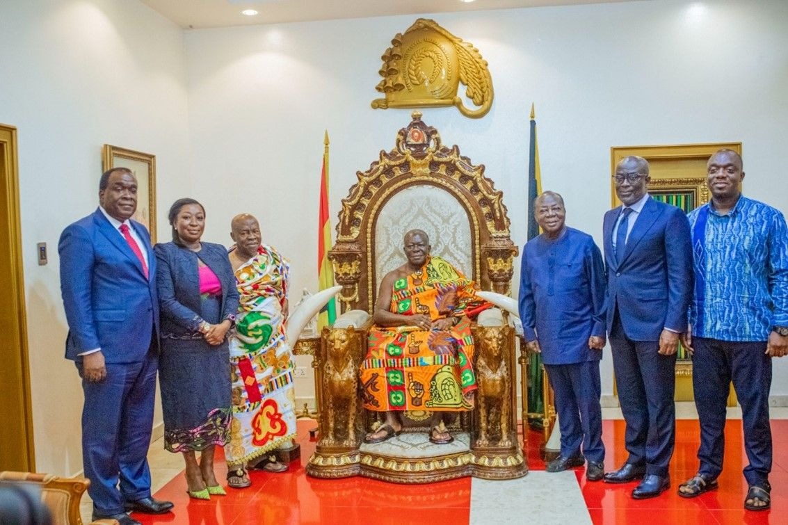 Otumfuo charges GNPC to develop the petroleum sector