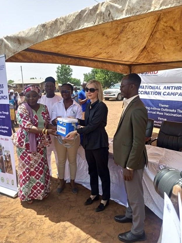 USAID donates 100,000 Anthrax vaccine doses to save animal lives