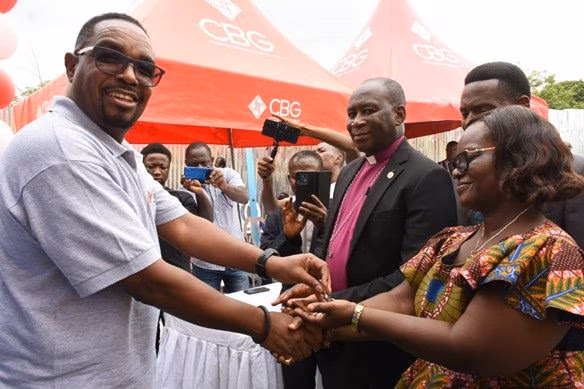 CBG donates sickbay to school in Berekum