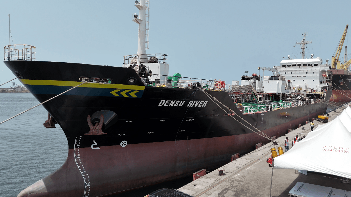 Amsol names new tanker "Densu River" as it strengthens partnership with Goil