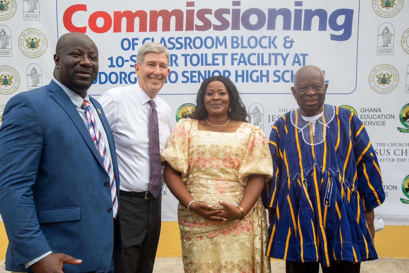 The Church of Jesus Christ of Latter-day Saints enhance learning environment at Odorgonno SHS with new classroom block