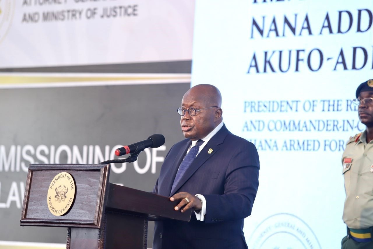 Law House Complex: Akufo-Addo lauds AG's vision and leadership