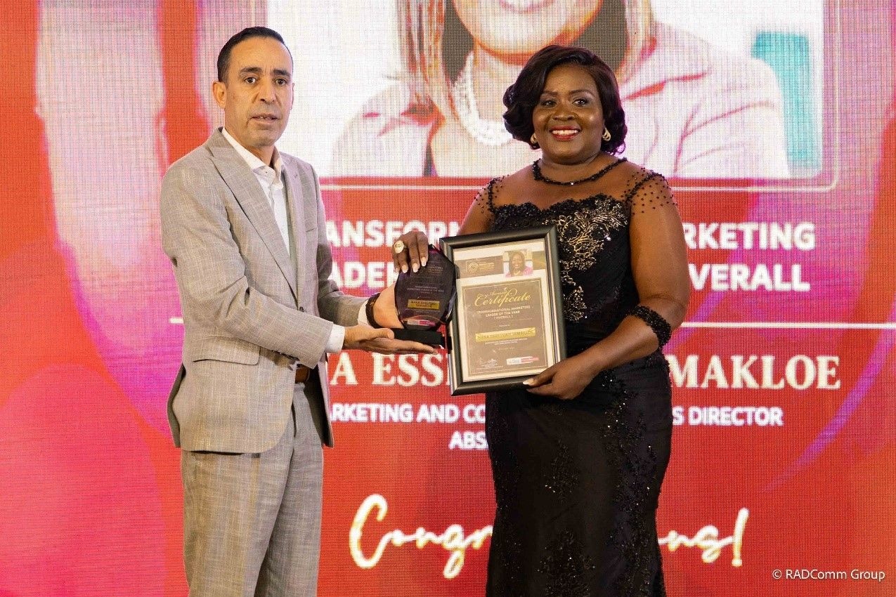 Nana Essilfuah Tamakloe honoured at Premier Marketing Leadership Awards 2024