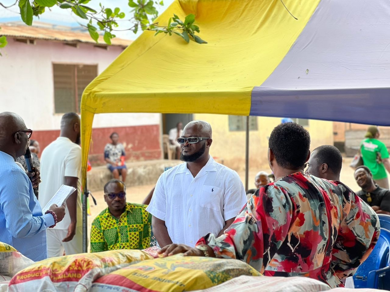Lower Manya Krobo MP, Agazy Homes CEO mark birthday with widows
