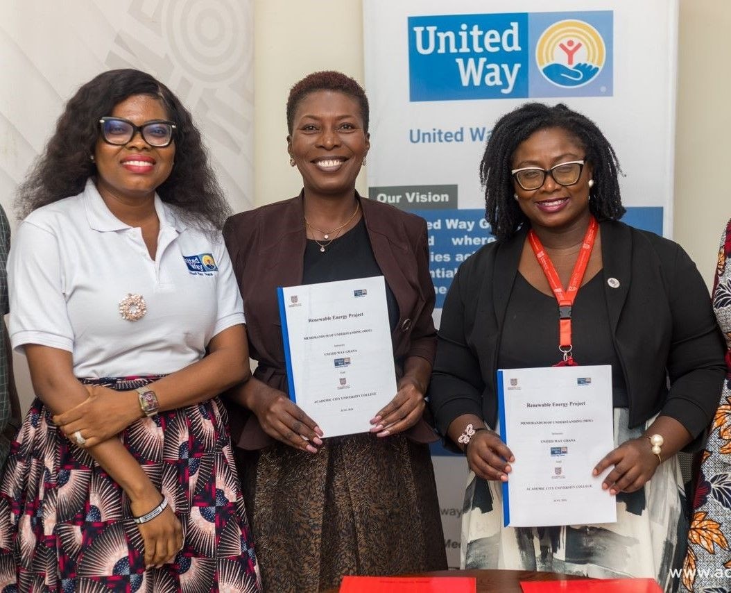 Academic City, United Way partner to advance renewable energy education
