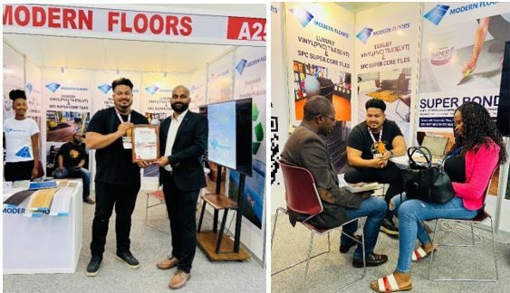 Modern Floors exhibits in Kenya