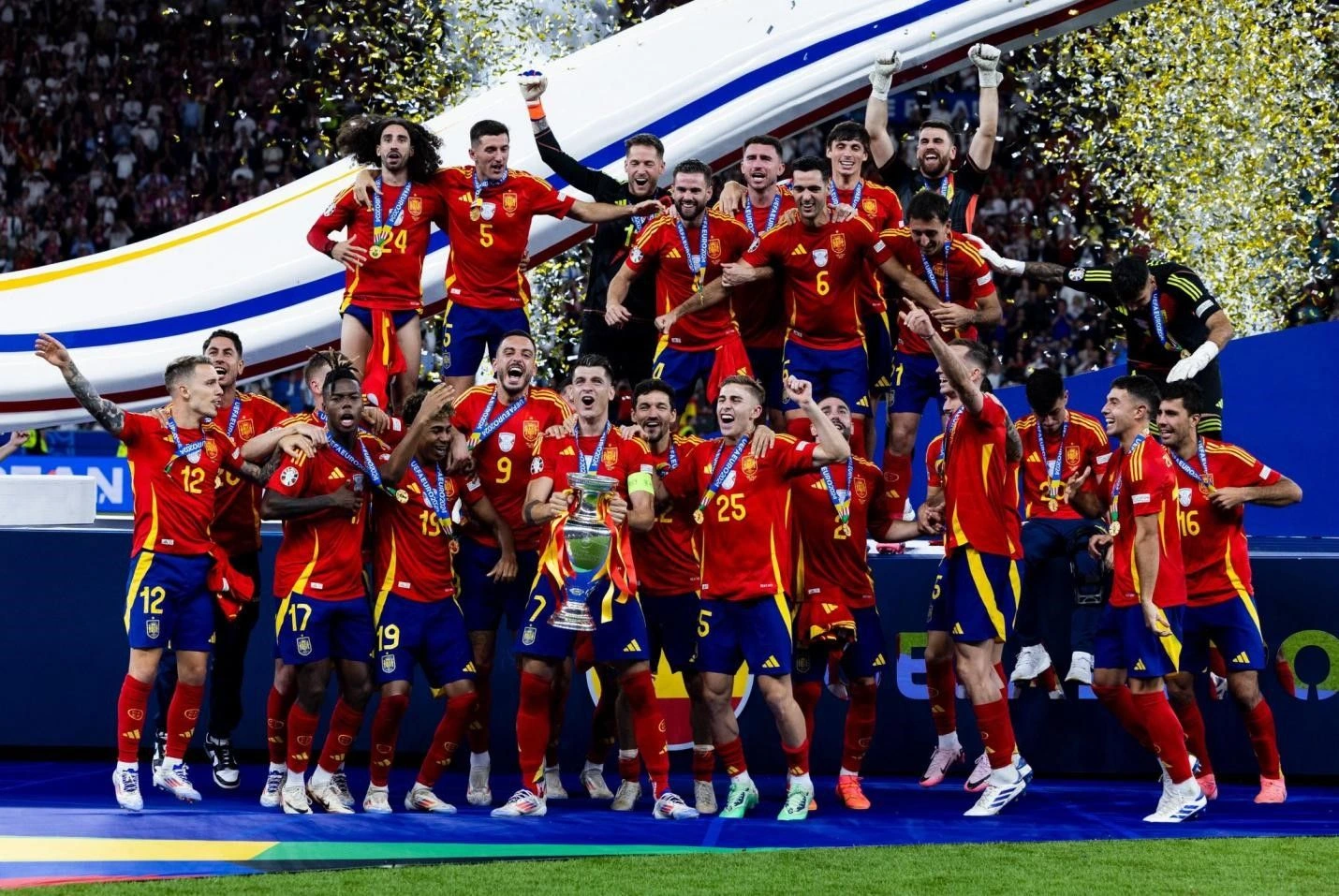 Spain wins EURO 2024, beating England 2-1