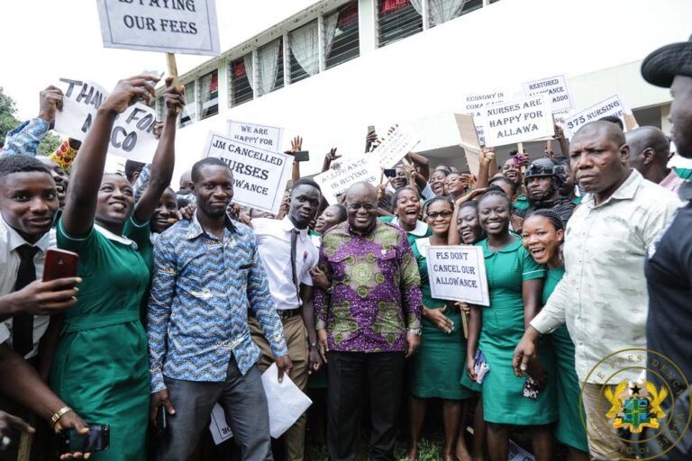 Mid-Year Budget Review: GH¢435m allowance paid to nursing and teacher trainees